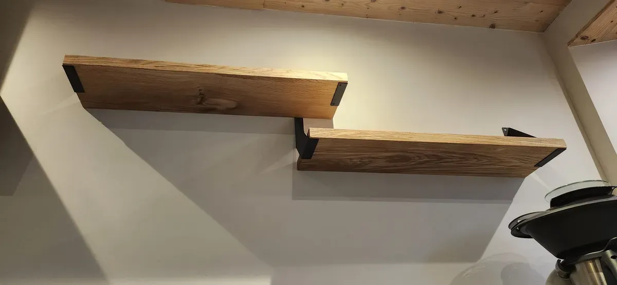 Détail d'un agencement bois réalisé par Rob'Art