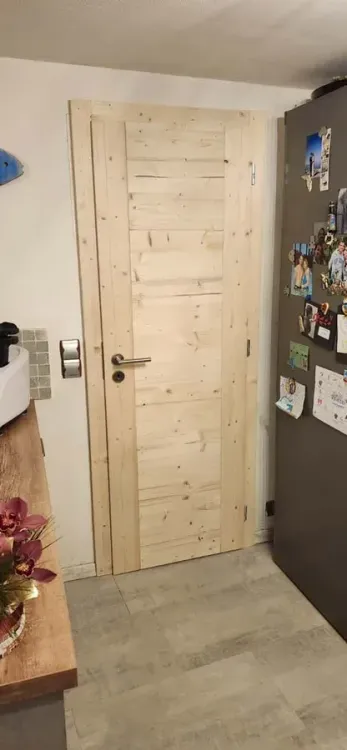 Porte intérieure en bois sur-mesure